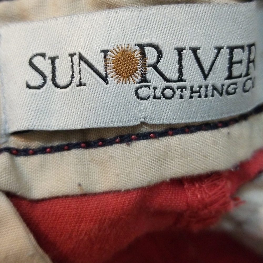 Rust orange shorts - Picture 2 of 3
